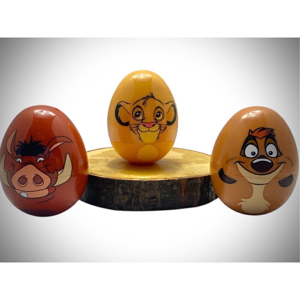 Disney Parks The Lion King Set of 3 Eggs Easter Eggstravaganza 2023 NIB